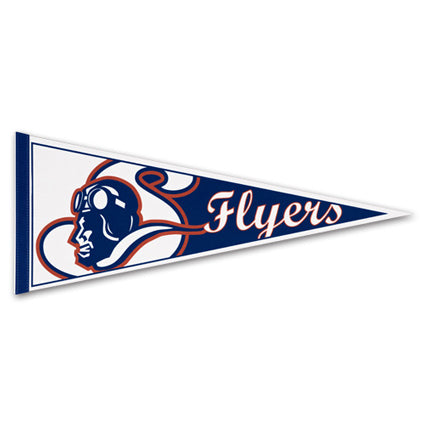 Felt Pennant - White