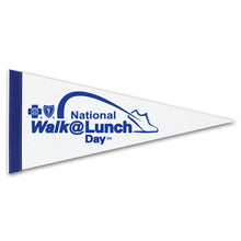 Felt Pennant - White