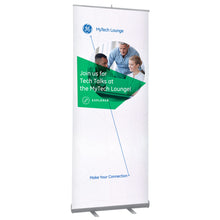 Dry Erase Retractable Custom Pop Up Banner Display Stand - 31.5" x 84"