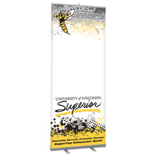 Dry Erase Retractable Custom Pop Up Banner Display Stand - 31.5" x 84"