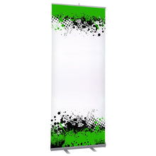 Dry Erase Pop Up Banner - Spatter - Green [14 styles]