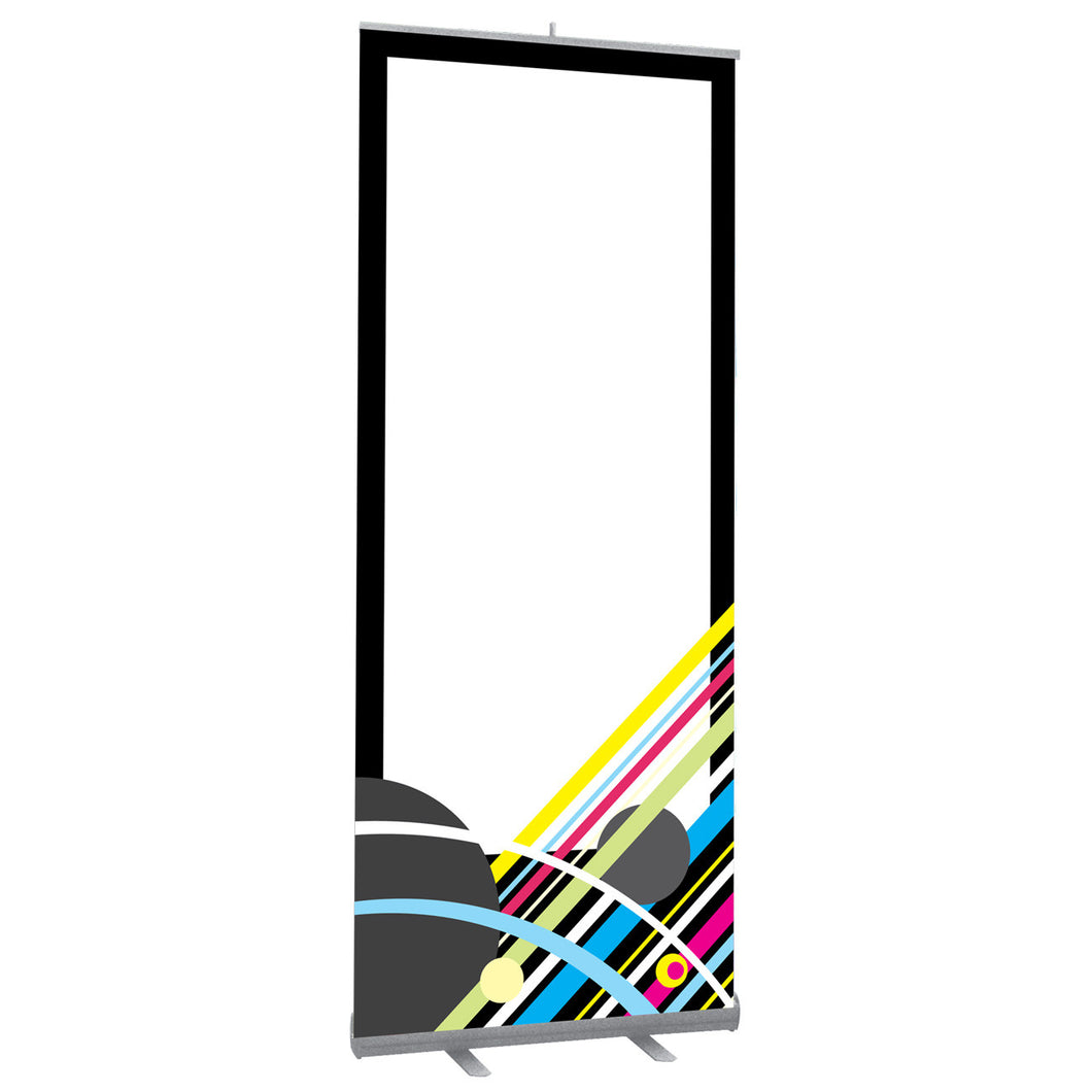 Dry Erase Pop Up Banner - Abstract
