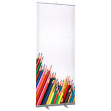 Dry Erase Retractable Pop Up Banner Stand - Crayons & Pencils [2 styles]