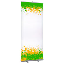 Dry Erase Pop Up Banner - Spatter - Green [14 styles]