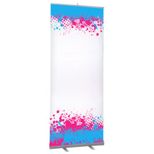 Dry Erase Pop Up Banner - Spatter - Light Blue [14 styles]