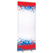 Dry Erase Pop Up Banner - Spatter - Red [14 styles]